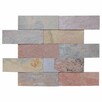 Płytki Łupek Multicolor naturalny 10x30x0,8-1,3 cm - 3