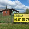 Sprzedam działkę (wyd. WZ) z domkiem rekr. całor., dojazd A2 - 15