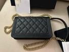 Chanel BOY WOC Czarny Kawior GHW - 2