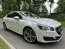 Peugeot 508 2.0 eHDi 180 km Allure Maxx Kamera Automat Navi Super Stan Biała Perła - 13