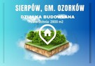 Działka budowlana Sierpów gm. Ozorków, - 1
