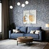 Panel ścienny Marmur Rusty Black naturalny 36x10x0,8-1,3 cm - 3