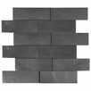 Płytki Łupek Black Slate naturalny 10x30x0,8-1,3 cm - 2