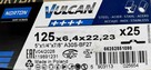 Tarcze do szlifowania metalu Norton Vulcan 125x6,4mm 25 szt. - 4
