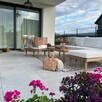 Płytki Granit G603 New Bianco Cristal płomieniowany 60x60x5 - 1