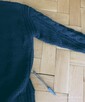 Sweter granatowy zakładany przez głowę - 5