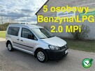 Volkswagen Caddy 2.0 MPI 109 KM  5 osobowy  Nowa instalacja LPG - 1
