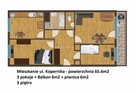 Mieszkanie 65.6m2 - 3 pokoje - ul. Kopernika. - 15