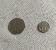 20 Koron/ SZWECJA ,FIFTY PENCE (50)-2003,FIVE PENCE (5)-2014 - 6