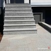Stopień granitowy G602 Bianco Sardo płomieniowany 150x33x3 cm - 2