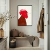 Plakat A4 Wkurzony Kogut - 1