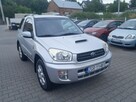 Toyota RAV-4 2.0 D4D  4X4 klima alufelgi kamera elektryka stan BDB 3 drzwi - 2
