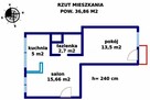 Przytulne mieszkanie o pow. 36,86 m2  Ostrołęka - 2