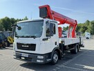 MAN TGL 7.150 Zwyżka Ruthmann T330 33-Metry DMC 7500KG 21m w Bok Jak Wumag GSR PALFINGER Super Stan  - 10