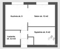 35 m2, Barczewo, widok na zieleń, 2 pokoje, 3p. - 7