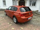 BMW 118 2.0d 150KM 123tys.km! Navi PDC Bezwypadkowy Serwis ASO Gwarancja - 6