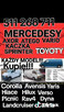Skup aut MERCEDESÓW Mercedes TOYOT Toyota Avensis Sprinter A - 12
