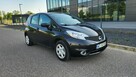 Nissan Note Salon PL 95tys km Klima Tempomat 1.2PB 2016r 5D Isofix Długie Opłaty - 3