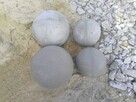 Kula betonowa ogrodowa cementowa 45cm kule na ogrodzenie - 6