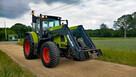 Ciągnik rolniczy Claas Ares 697 ATZ + ładowacz Quicke Q65 +