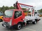 Nissan Cabstar Podnośnik Koszowy 22.6m Zwyżka MULTITEL MJ 226 UDT GSR Versalift P7 - 7