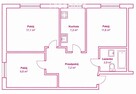 3 pokoje | 56,40 m2 | Mokotów | Jadźwingów 5/7 - 12