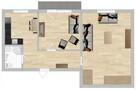 2 pokoje z balkonem w Centrum, Kopcińskiego 37 - 10