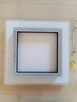 Nowy plafon led Comely 30W czarno biała lampa sufitowa kwadr - 3