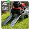 Rampy najazdowe stalowe 160cm 2szt 400kg antypoślizgowe ramp - 5