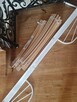 Łóżko MINNEN IKEA białe metalowe +materac +baldachim Nowe - 4