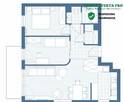 Nowe 3 pokoje z balkonem i 2 parkingami - 10