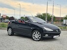 Peugeot 206 CC Klimatronik Skóra Grzane Fotele Sensory Halogeny Komputer Alu - 3