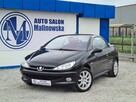 Peugeot 206 CC Klimatronik Skóra Grzane Fotele Sensory Halogeny Komputer Alu - 7