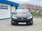 Peugeot 206 CC Klimatronik Skóra Grzane Fotele Sensory Halogeny Komputer Alu - 11