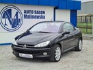 Peugeot 206 CC Klimatronik Skóra Grzane Fotele Sensory Halogeny Komputer Alu - 13