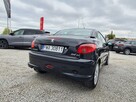 Peugeot 206 CC Klimatronik Skóra Grzane Fotele Sensory Halogeny Komputer Alu - 15