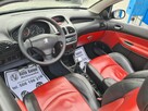Peugeot 206 CC Klimatronik Skóra Grzane Fotele Sensory Halogeny Komputer Alu - 16