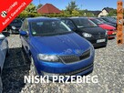 Škoda RAPID Climatronic, benzyna, parktronik,tempomat, isofix, alufelgi, z Niemiec - 1