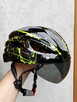 Kask rowerowy z szybką uniseks nowy - 5