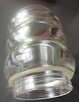 Lampa ogrodowa stojąca Ozdobny słupek E27 wys 80cm IP44 INOX - 10