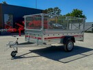 Przyczepka TEMARED PRO 2612 DMC 750 kg burty siatkowe - 2