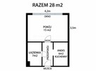 Mieszkanie kawalerka na start 28m² parter Wołomin - 4