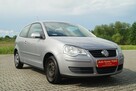 Volkswagen Polo 1,2 55 KM KLIMATYZACJA 4 LATA JEDEN WŁAŚCICIEL SPRAWNY - 6