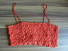 Zara top azurowy z dodatkowa warstwa 5 zl - 5