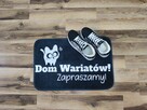 Wycieraczka „Dom Wariatów! Zapraszamy!” 60x40 Antypoślizgowa - 4