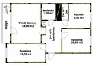 Młodzianów, ul. Świętokrzyska, M4, 60.04 m2, 2 piętro, loggia - 13