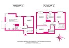5 pokoi dwupoziomowe komórka balkon - 3