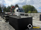 Zbiornik betonowy 12m3 (wys. 2,1m) - płyta standard 14cm - 4