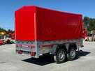 TEMARED PRO 2612/2 przyczepa dwuosiowa z plandeką 264x126cm - 9