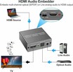 Konwerter Ekstraktor dźwięku Audio HDMI Splitter optyczny - 8